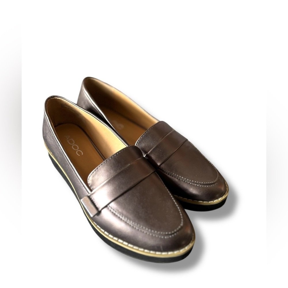 ‼️Sale‼️Women's Metallic Bronze Moccasins